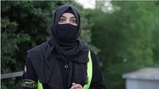 زنانی پیشاهنگ پاکستانی جانبازان امام حسین(ع)