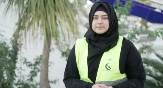 زنانی پیشاهنگ پاکستانی جانبازان امام حسین(ع)