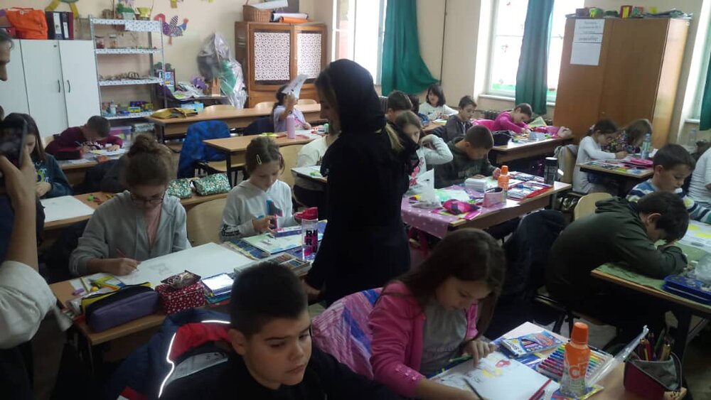 هفته دوستی کودکان ایران و صربستان