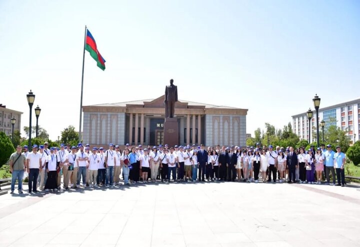 در نخجوان مراسم افتتاحیه چهارمین اردوی تابستانی جوانان دیاسپورا برگزار شد.