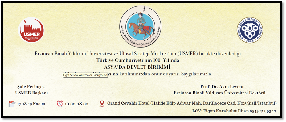 همایش بین المللی" تجربه حکمرانی در آسیا" در استانبول آغازشد .