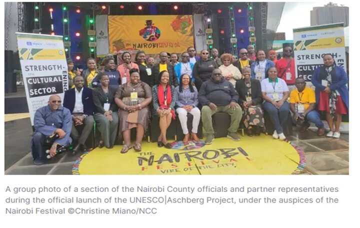 پروژه یونسکو-اشبرگ فرصت جدیدی برای کشف و توسعه فرهنگ و صنایع خلاق در نایروبی پروژه یونسکو-اشبرگ فرصت جدیدی برای کشف و توسعه فرهنگ و صنایع خلاق در نایروبی