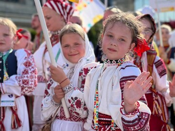 افتتاحیه دومین جشنواره فولکلور کودکان روس در سال خانواده