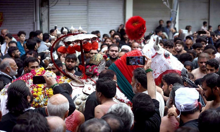 آئین عزاداری عاشورا در قوم پشتون شمال پاکستان