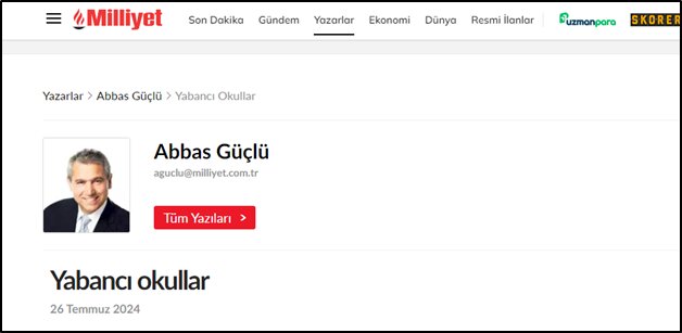 مدارس خارجی در ترکیه مدارس خارجی در ترکیه