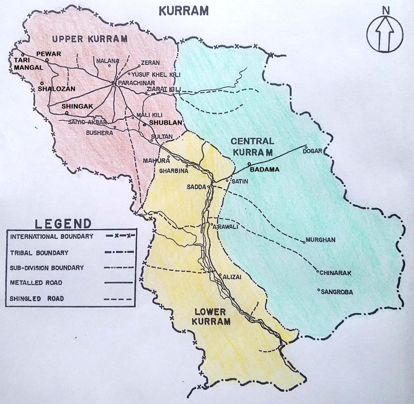پیشینه و تحلیل وقایع منطقه پاراچنار پاکستان