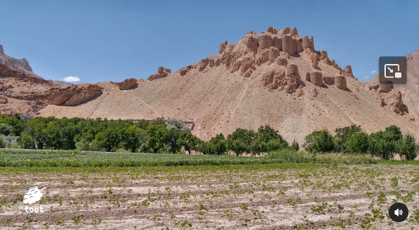 قلعه چهل برج بامیان؛ جلوه‌ای از تاریخ درخشان افغانستان 