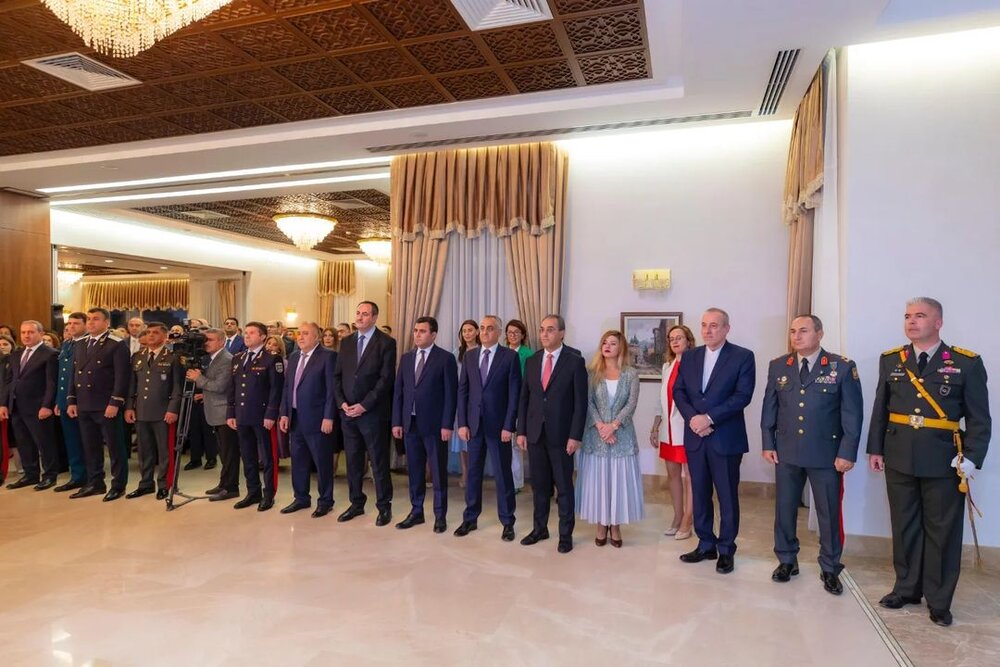 مقامات عالیرتبه نخجوان در جشن سالگرد استقلال ترکیه در نخجوان شرکت کردند