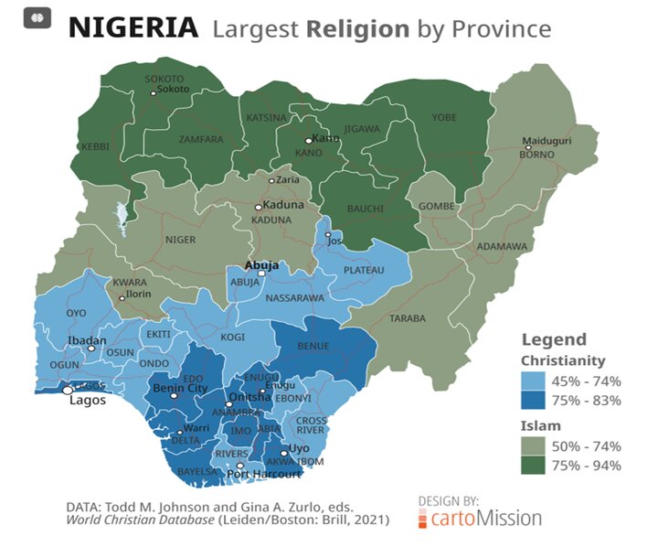 مذاهب و فرق اسلامی درنیجریه مذاهب و فرق اسلامی درنیجریه