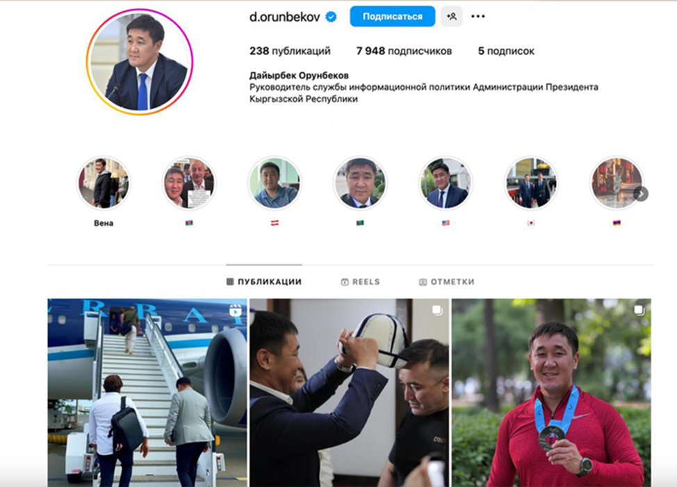 10 سیاستمدار برتر فعال قرقیزستانی در شبکههای اجتماعی