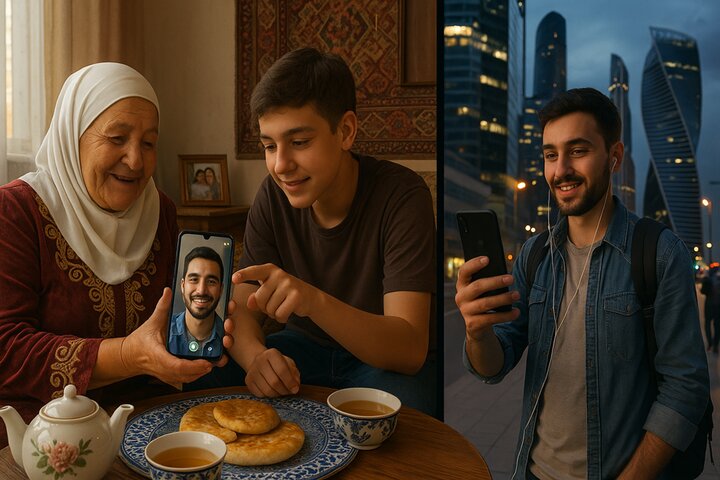 واتساپ و تغییر روابط خانوادگی در آسیای مرکزی