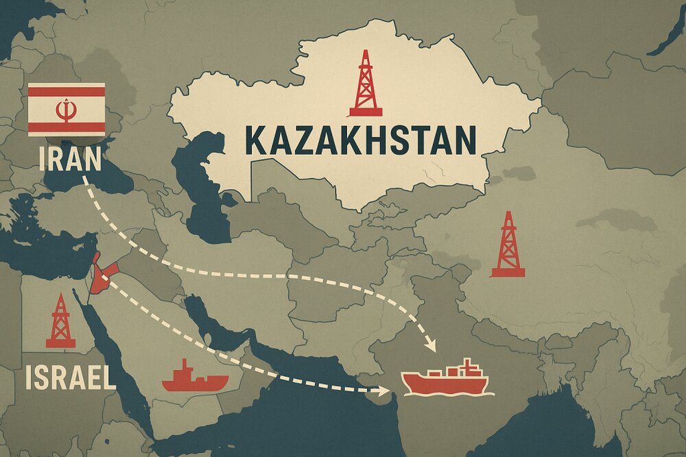 تاثیر جنگ ایران و اسرائیل بر قزاقستان