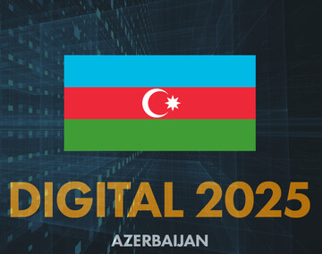 وضعیت دیجیتال جمهوری آذربایجان در سال ۲۰۲۵