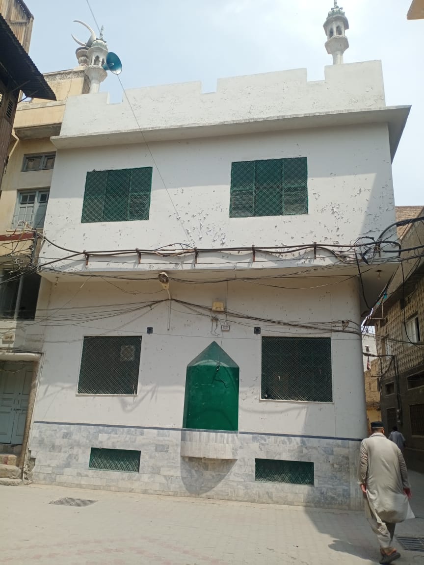 مسجد اثنا عشری، محله مرویها، پیشاور