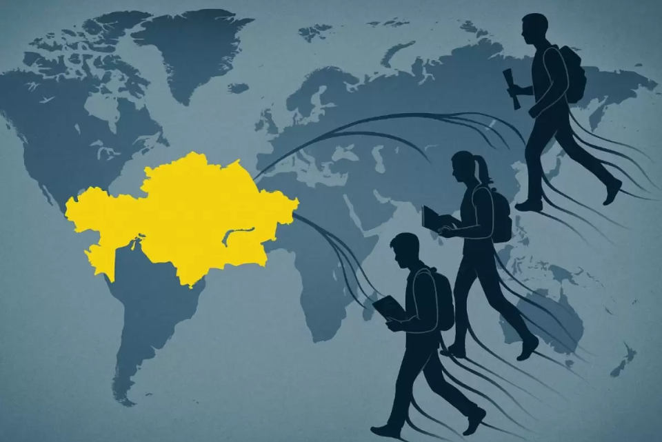 بحران آموزش عالی قزاقستان: فرار دوگانه مغزها و سرمایهها