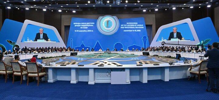 هشتمین کنگره رهبران ادیان جهانی و سنتی در آستانه