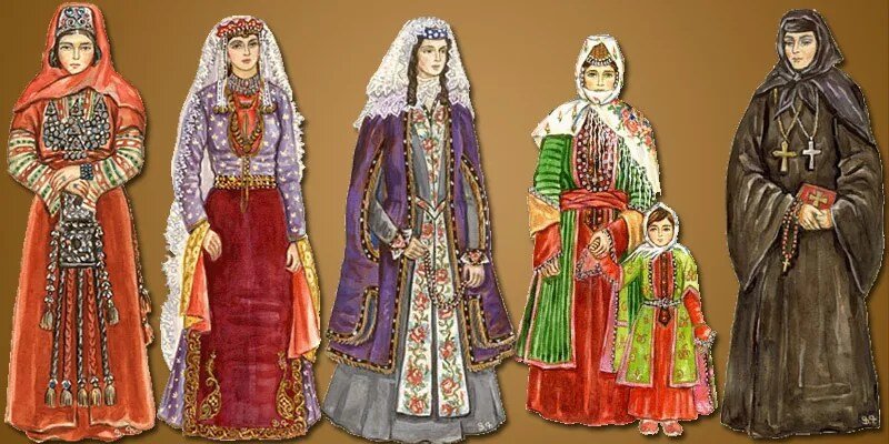 گزارشی تحلیلی از لباس سنتی ارمنستان (تاراز)