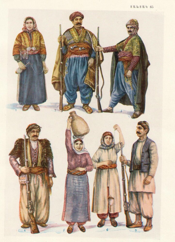 گزارشی تحلیلی از لباس سنتی ارمنستان (تاراز)