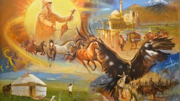 گسترش اسلام در فرهنگ کوچ‌نشینان قزاقستان