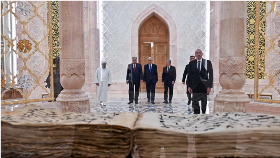 رهبران آسیای مرکزی و قفقاز در مرکز تمدن اسلامی تاشکند