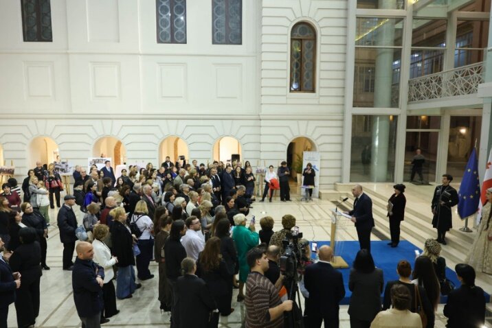 در شورای شهر تفلیس، مراسمی به مناسبت روز جهانی مدارا برگزار شد.