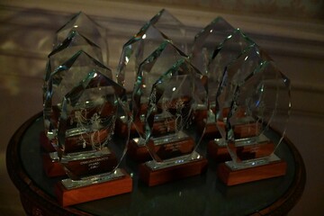 مراسم اعطای جایزه ادبی "موزا" در خانه نویسندگان گرجستان