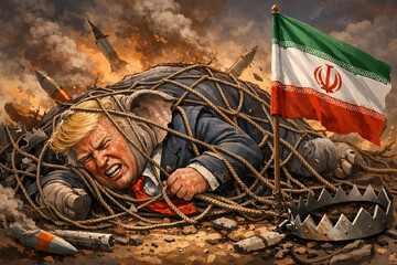 شکارچی افتاد توی دام خودش؛ ترامپ و قمار نابودی ایران