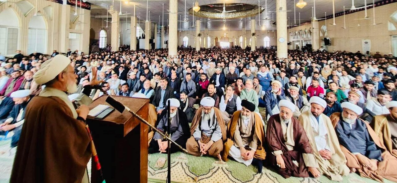 اعتراضات جهت همبستگی با خانواده شهدای مسجد جامع خدیجه الکبری (س) در پاکستان