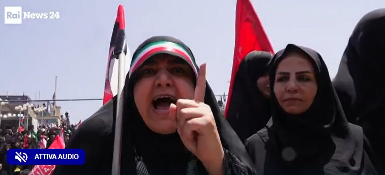 تشییع امام شهید در رسانه های ایتالیا(2)